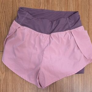 Women's Pink Athletic Shorts